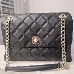 Kate Spade quilted leather handbag